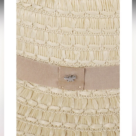 NWOT Weekend Max Mara Label-cut Raffia Effect Bucket Hat Sz:M/L 58 Holidays - Picture 2 of 14